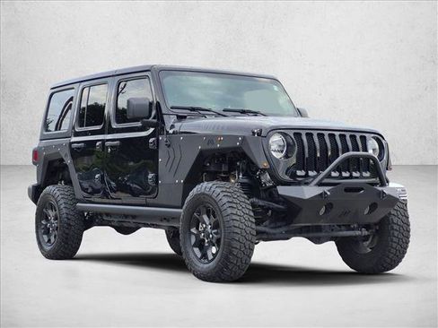 Used 2022 Jeep Wrangler Unlimited Sport AWD/4WD image 3