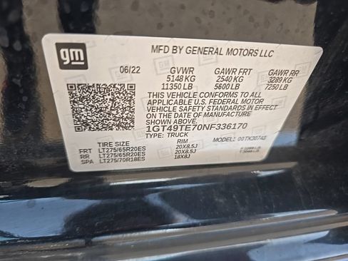Used 2022 GMC Sierra 3500 SLE w/ SLE Convenience Package AWD/4WD image 13
