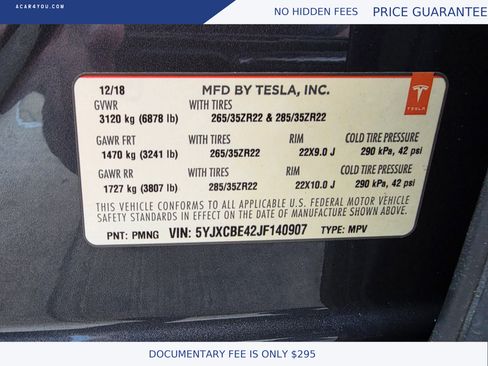 Used 2018 Tesla Model X P100D image 37