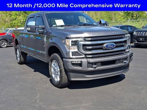 Used 2021 Ford F250 Platinum w/ FX4 Off-Road Package AWD/4WD image 2