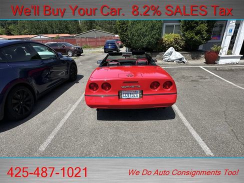 Used 1989 Chevrolet Corvette Convertible RWD image 22