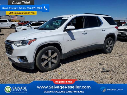 Used 2019 Chevrolet Traverse LT w/ LT Premium Package FWD image 1