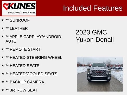 Used 2023 GMC Yukon Denali image 2