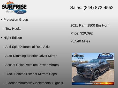 Used 2021 RAM 1500 Big Horn AWD/4WD image 17