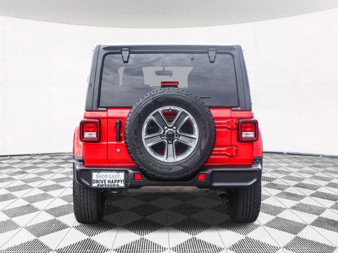 Used 2020 Jeep Wrangler Unlimited Sahara w/ Uconnect 4C Nav & Sound Group image 11