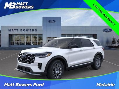 New 2026 Ford Explorer Platinum