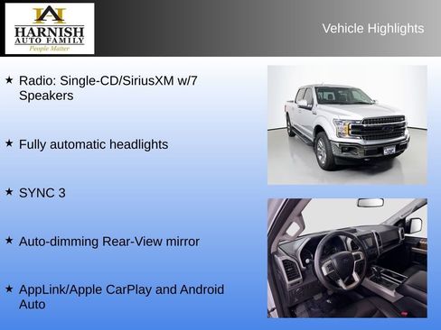 Used 2018 Ford F150 Lariat AWD/4WD image 12