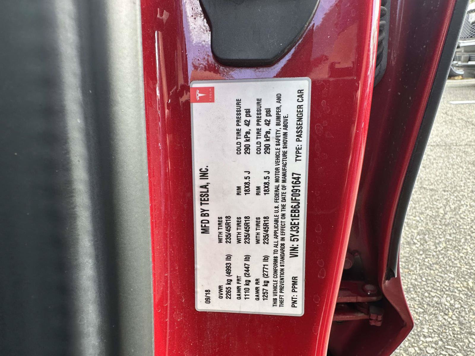 Used 2018 Tesla Model 3 Performance AWD/4WD image 33