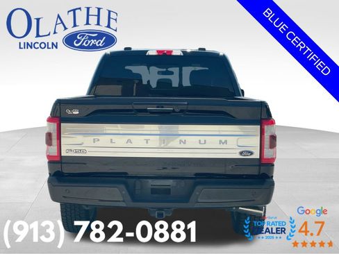 Certified 2022 Ford F150 Platinum w/ Equipment Group 701A High AWD/4WD image 5