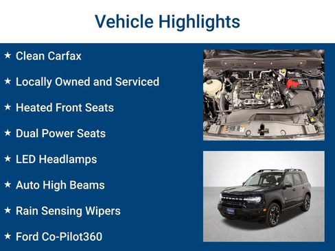 Used 2023 Ford Bronco Sport Outer Banks AWD/4WD image 3