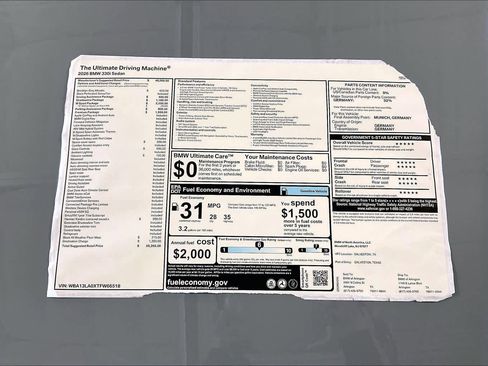 New 2026 BMW 330i Sedan w/ M Sport Package RWD image 19