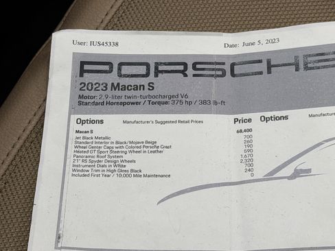 Used 2023 Porsche Macan S AWD/4WD image 57