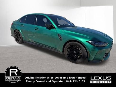 Used 2022 BMW M3 Competition w/ Executive Package AWD/4WD image 3