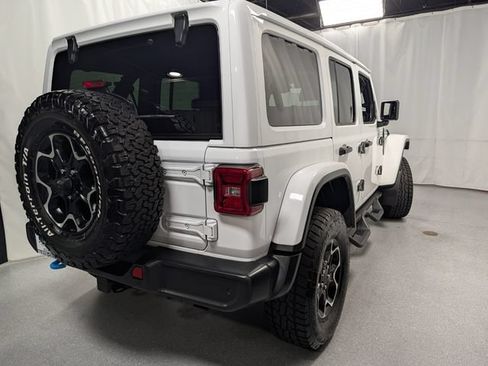 Used 2021 Jeep Wrangler Unlimited Rubicon 4xe w/ Cold Weather Group AWD/4WD image 3