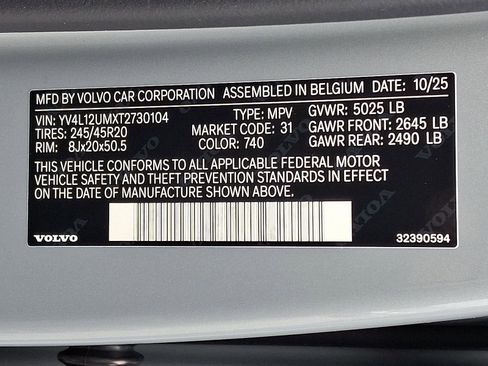 New 2026 Volvo XC40 B5 Ultra w/ Climate Package image 20