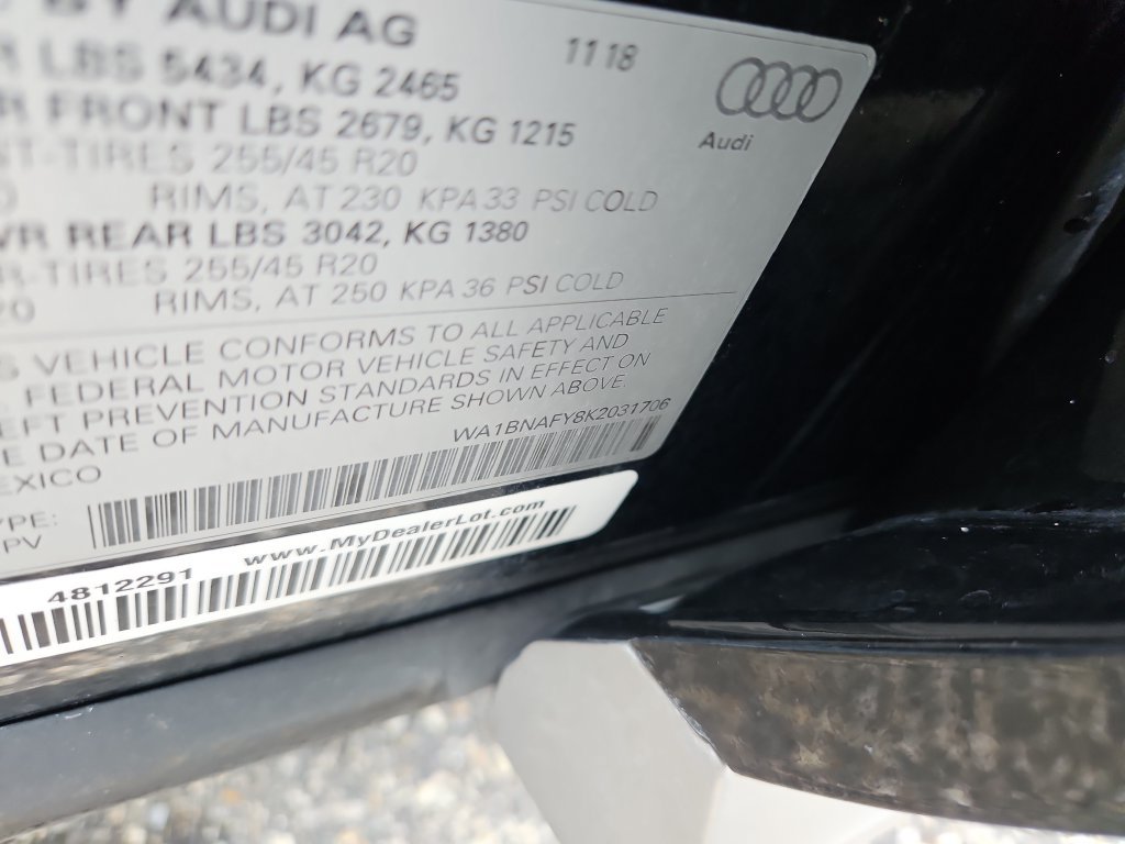 Used 2019 Audi Q5 2.0T Premium Plus w/ Premium Plus Package AWD/4WD image 14