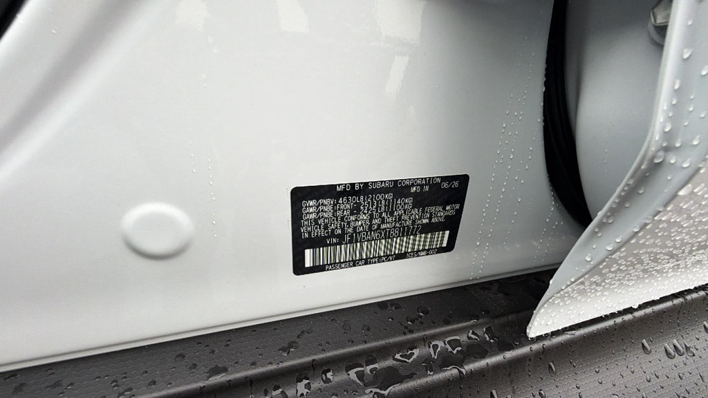 New 2026 Subaru WRX Limited AWD/4WD image 34