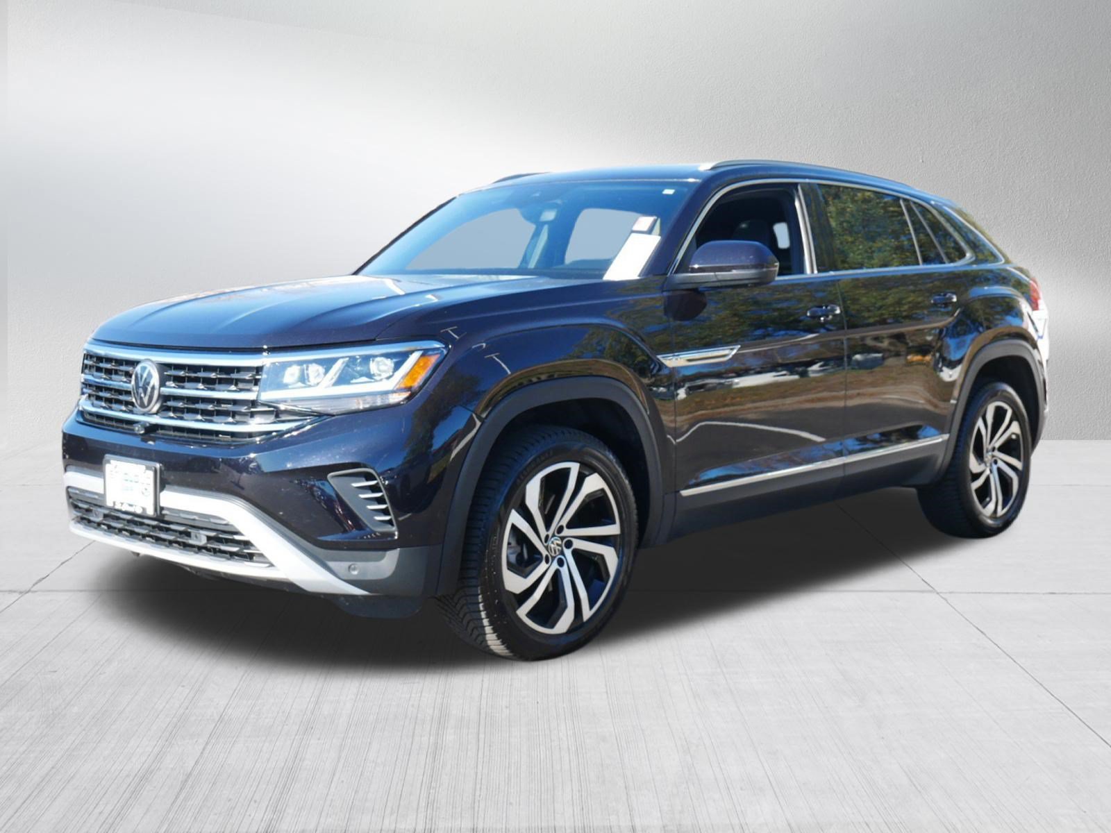 Used 2021 Volkswagen Atlas Cross Sport SEL Premium w/ Cross Sport MDO Package AWD/4WD image 3