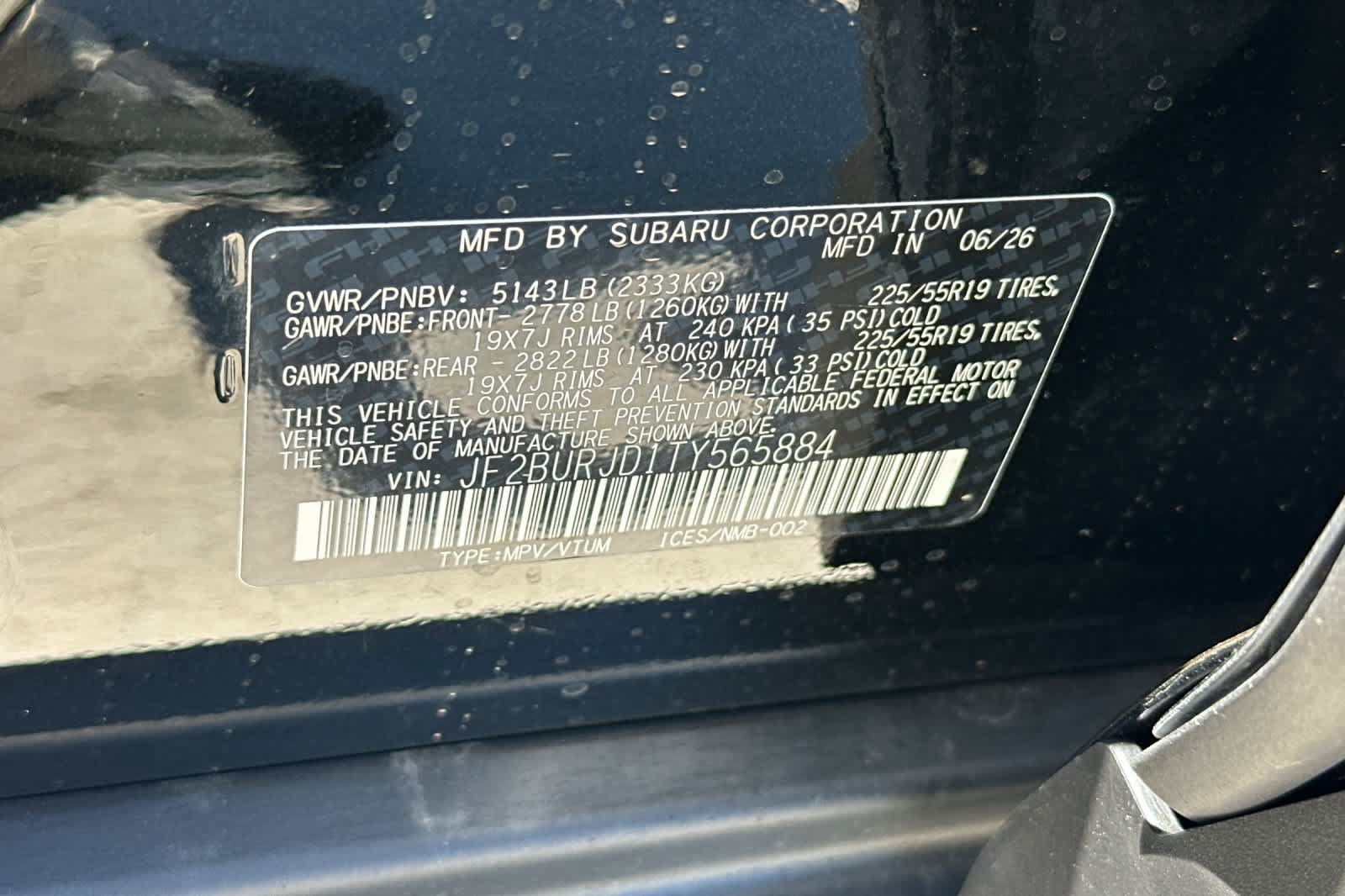New 2026 Subaru Outback Touring XT AWD/4WD image 35