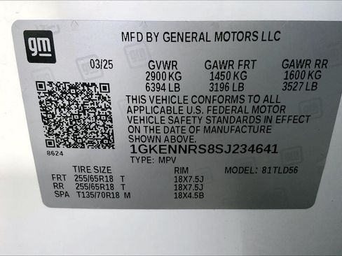 Used 2025 GMC Acadia Elevation AWD/4WD image 11