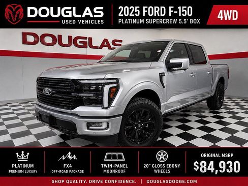 Used 2025 Ford F150 Platinum w/ Equipment Group 702A High AWD/4WD image 1