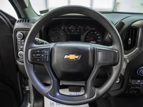 Used 2025 Chevrolet Silverado 1500 Custom w/ Turbomax Blackout Package AWD/4WD image 31