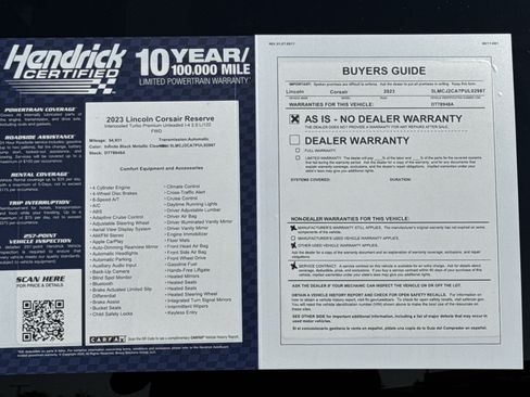 Used 2023 Lincoln Corsair Reserve w/ Equipment Group 201A FWD image 42