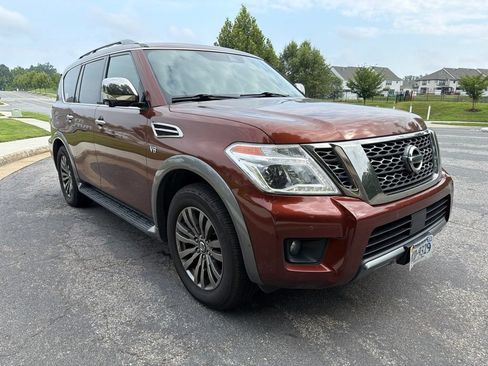 Used 2018 Nissan Armada Platinum w/ Cargo Package AWD/4WD image 3