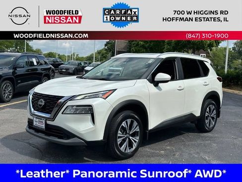 Certified 2023 Nissan Rogue SV w/ SV Premium B Package AWD/4WD image 1