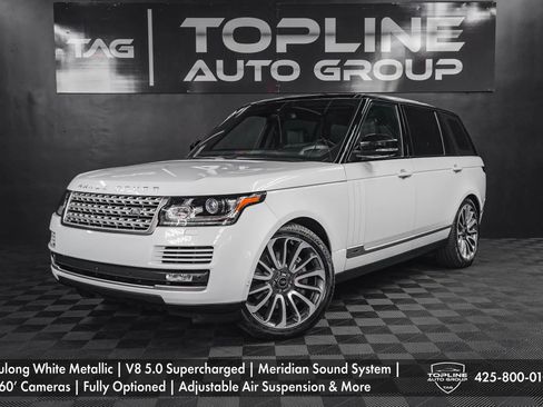 Used 2016 Land Rover Range Rover Long Wheelbase Supercharged image 1