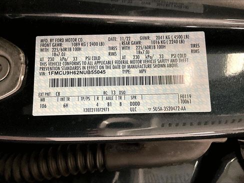 Used 2022 Ford Escape SEL image 32