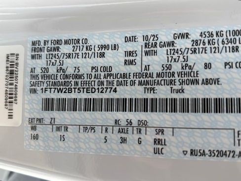 New 2026 Ford F250 XL w/ 360-Degree Camera Package image 28