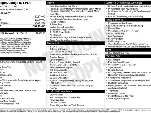 Used 2024 Dodge Durango R/T AWD/4WD image 40