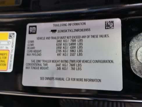 Used 2022 Chevrolet Tahoe High Country AWD/4WD image 47