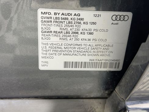 Used 2022 Audi Q5 2.0T Prestige w/ Prestige Package image 19