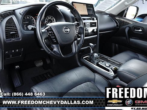 Used 2023 Nissan Armada Platinum w/ Captain's Chairs Package AWD/4WD image 6