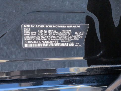 Used 2025 BMW X3 xDrive30i w/ Premium Package image 34