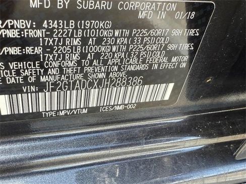 Used 2018 Subaru Crosstrek 2.0i Premium w/ Eyesight System image 22