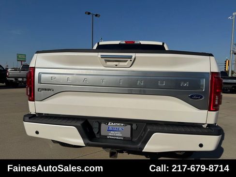 Used 2015 Ford F150 Platinum w/ Equipment Group 701A Luxury image 21