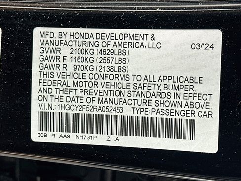 Used 2024 Honda Accord Sport image 12