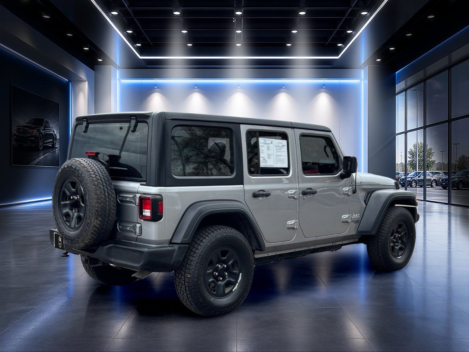 Used 2019 Jeep Wrangler Unlimited Sport AWD/4WD image 4