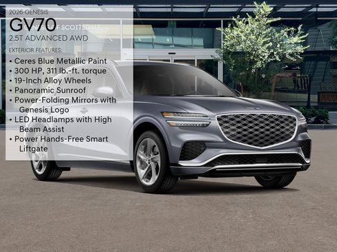 New 2026 Genesis GV70 2.5T Advanced image 3