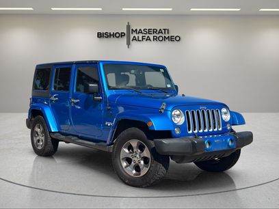Used 2016 Jeep Wrangler Unlimited Sahara