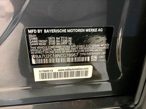 Used 2022 BMW ALPINA B7 xDrive w/ Luxury Rear Seating Package image 36