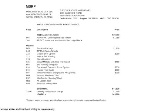 Certified 2023 Mercedes-Benz CLA 250 image 3