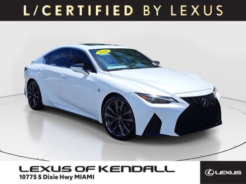 Certified 2022 Lexus IS 350 F Sport image 1