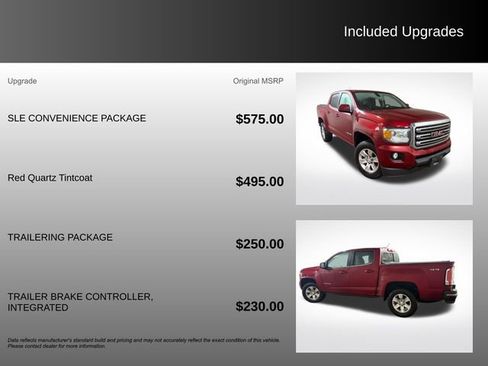 Used 2017 GMC Canyon SLE w/ SLE Convenience Package image 5