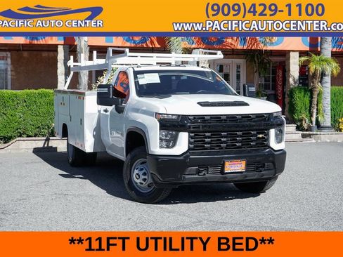 Used 2022 Chevrolet Silverado 3500 W/T w/ WT Convenience Package RWD image 1