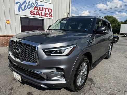 Used 2021 INFINITI QX80 Luxe w/ Cargo Package RWD image 3