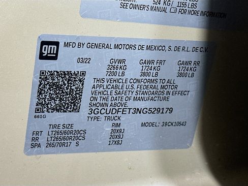 Used 2022 Chevrolet Silverado 1500 LT Trail Boss w/ Convenience Package II image 12